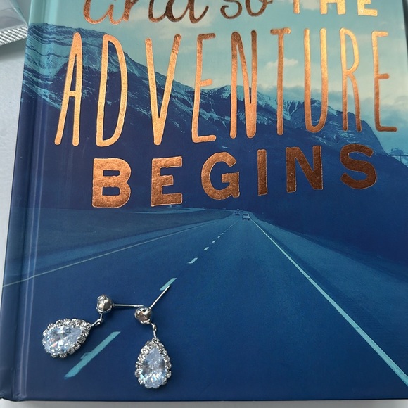 NWT 925 Sterling Silver Earrings Quartz Crystal - Picture 3 of 3